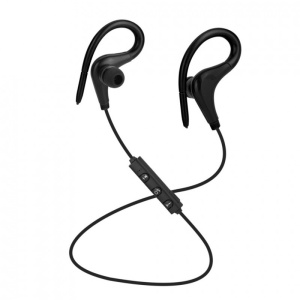 Bezdrôtové slúchadlá Techstar® BT200, Bluetooth 4.1, HD audio, odolné proti poteniu, káblové ovládanie, čierne - Img 8