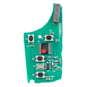 Modul electronic cu cip ID46 pentru cheie auto Opel 2 butoane