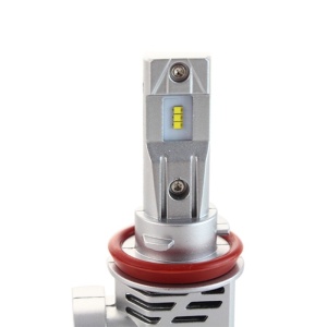Komplet 2 avtomobilskih LED žarnic Techstar® M3, H11, 40 W, 8000 lumnov, 6500 K, 12–24 V, ZES, Canbus, bakreno jedro, aluminijast hladilnik - Img 2