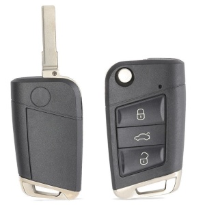 Set carcasa cheie tip briceag 3 butoane cu lama pliabila
