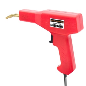 Pistol profesional pentru lipit si sudat plastic 50W, culoare rosie