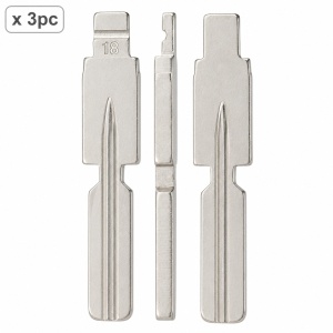 Súprava 3 planžiet pre autokľúč 18# HU58 pre BMW