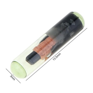 Transponder Techstar ID48 T6 pentru chei auto VAG, tip sticla, resetabil