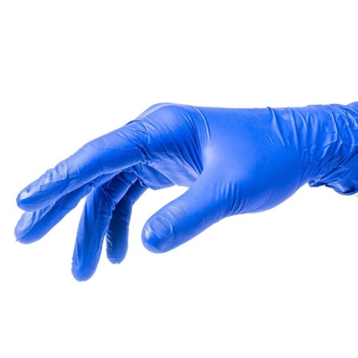 Manusi examinare nitrylex blue basic nepudrate 100 bucati/cutie - Img 2