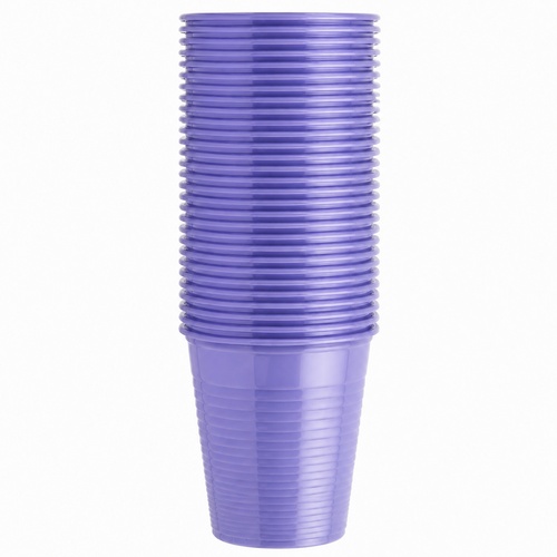 Pahare din plastic de unică folosință Euronda Monoart 200ml, 100 bucăți/set - Img 11