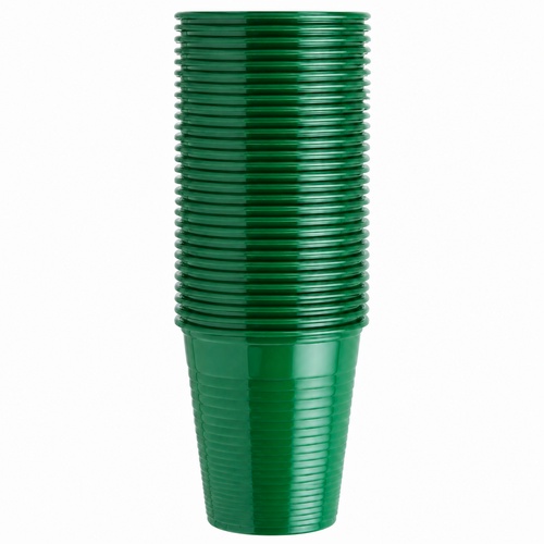 Pahare din plastic de unică folosință Euronda Monoart 200ml, 100 bucăți/set - Img 8