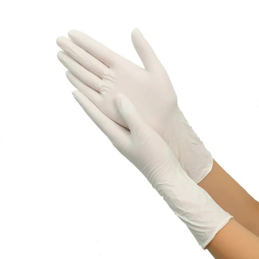 Manusi examinare latex nepudrate Comfort 100 bucati/cutie - Img 3