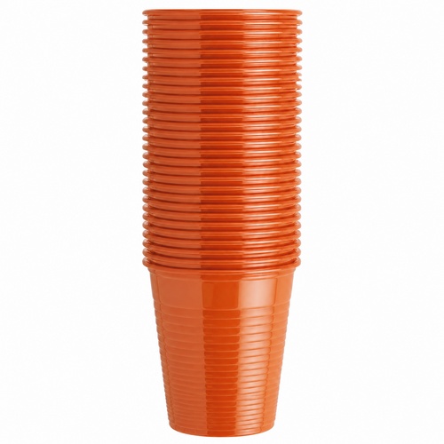 Pahare din plastic de unică folosință Euronda Monoart 200ml, 100 bucăți/set - Img 5