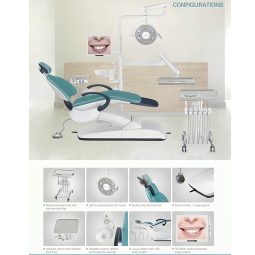 Unit dentar Suntem ST-Ryan Luxury cu cart mobil - Img 3