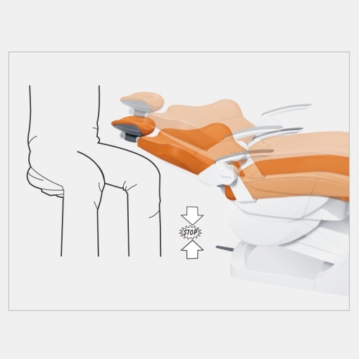 Unit dentar Suntem STD 307 cu furtune pe sus cu tapiterie Luxury - Img 3
