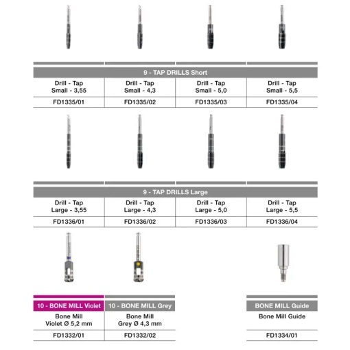 Freza Bone Mill - Ø 6,2 gri - Img 5