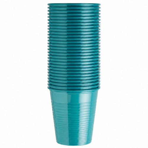 Pahare din plastic de unică folosință Euronda Monoart 200ml, 100 bucăți/set - Img 9