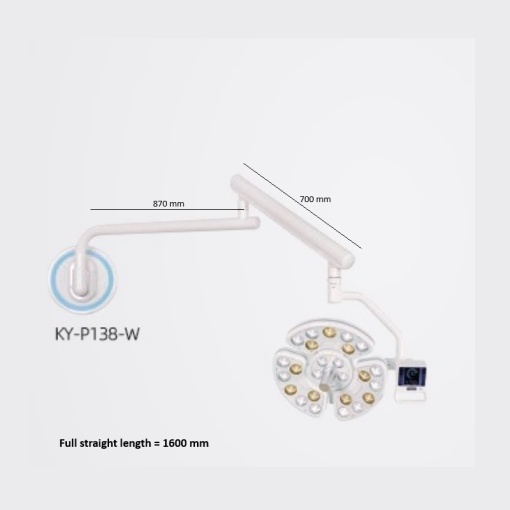 Lampă scialitică LED KY-P138 Woson cu prindere în perete - Img 3