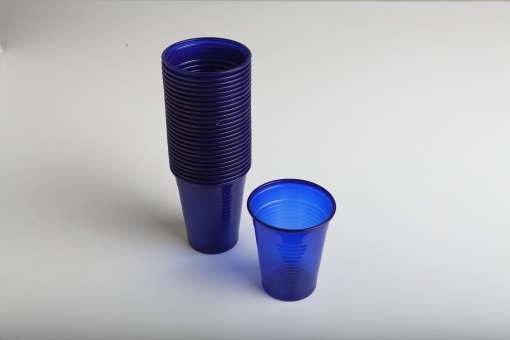 Pahare din plastic de unică folosință Euronda Monoart 200ml, 100 bucăți/set - Img 3