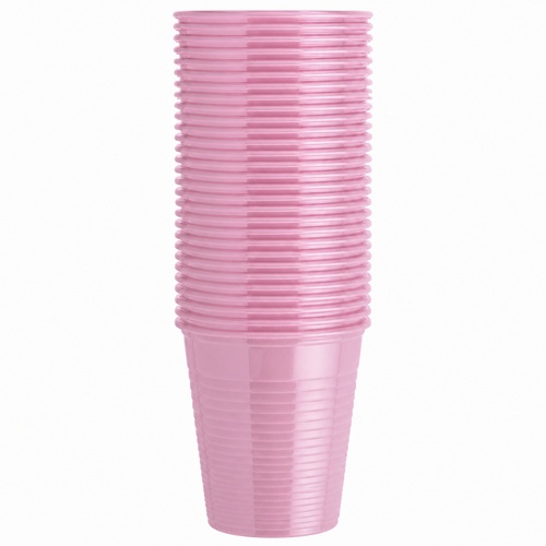 Pahare din plastic de unică folosință Euronda Monoart 200ml, 100 bucăți/set - Img 3