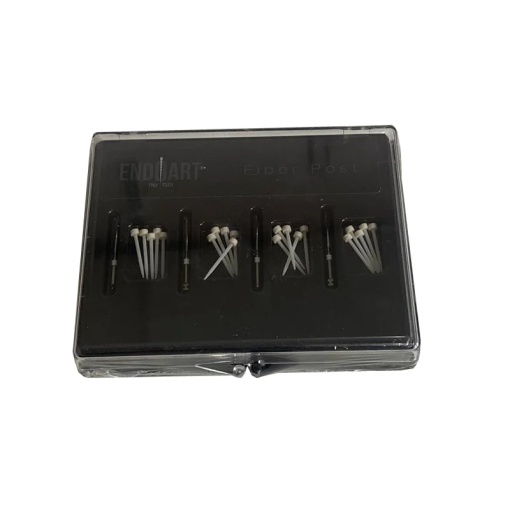 Pivoti fibra sticla EndoArt set 20 bucati + 4 freze - Img 2