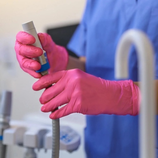 Manusi examinare nitrylex magenta nepudrate 100 bucati/cutie - Img 4