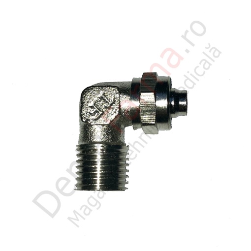 Racord cot 3/8 pentru regulator aer - Img 2