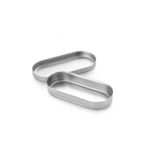 Cutie inox 8 cm pentru ace si freze