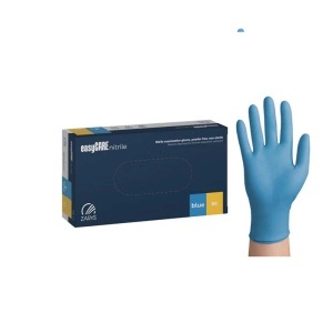 Manusi examinare nitril albastre EasyCare 100 bucati/cutie