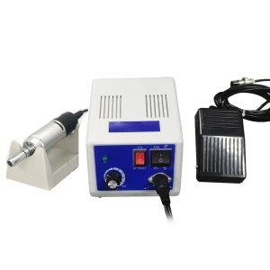 Micromotor electric laborator BR-702E cu unitate + CADOU Piesa dreapta BR-414 raport 1:1, racire externa