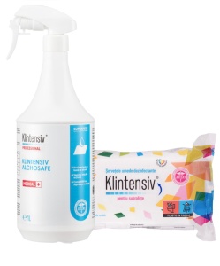 Pachet Servetele umede dezinfectatnte si Klinoderm sapun antimicrobian