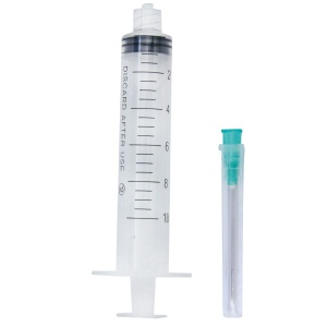 Seringi de unica folosinta cu ac Luer Lock, 10 ml