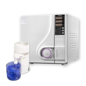 Autoclav Tanco 8L clasa B cu imprimanta interna + Distilator de apa Drink 10