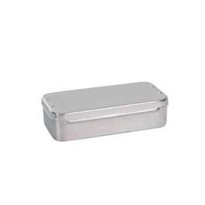 Cutie inox 10cm pentru ace si freze