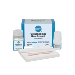 GlasIonomer Base Cement Set yellow 15g+5ml Shofu