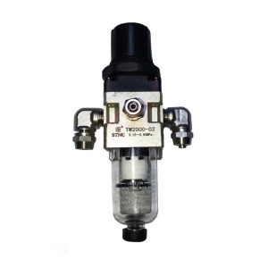 Regulator aer cu pahar decantor, filtru si racorduri