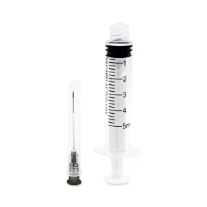 Seringi de unica folosinta cu ac Luer Lock, 5 ml