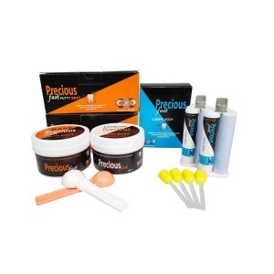Precious kit (Putty 2x300g + Light Body 2x50ml) silicon de aditie