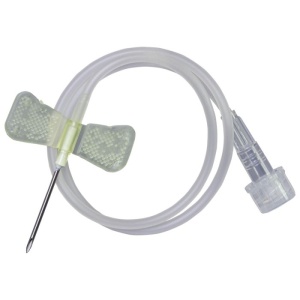 Microperfuzoare colorate, 19G - 25G, tub 30 cm, tip fluturasi cu ac, PRIMA, 100 bucati