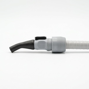 Adaptor saliva 7mm cauciuc (negru/gri) Corpus