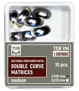 Matrice 10976dc sectionale dublu curbata 0.05mm 10buc TOR VM