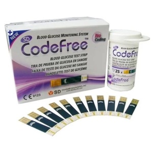 Teste de glicemie, 50 buc/cutie, CodeFree