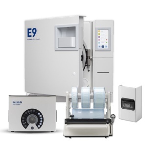 Autoclav Euronda E9 24L Clasa B + Imprimantă Print Set 1 + Sigilator Euroseal + Baie Ultrasunete