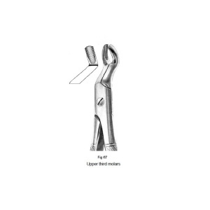 Cleste extractie molar minte superior nr. 67