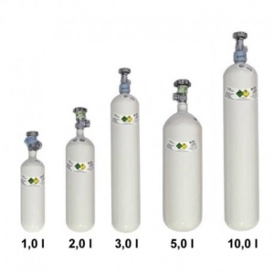 Butelie oxigen din aluminiu 1L Luxfer