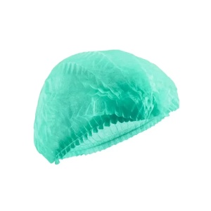 Capeline, bonete unica folosinta 100 bucati verde