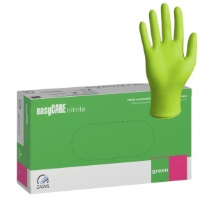 Manusi examinare nitril verde EasyCare 100 bucati/cutie