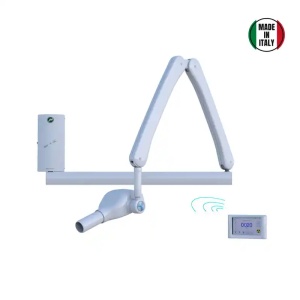 Aparat de radiologie dentară Best-X-DC cu telecomandă Tim-X cu fixare pe perete