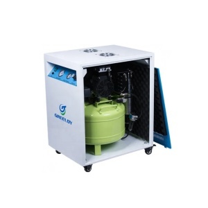 Compresor Greeloy GA-81XY 800 W 40 L + Sistem de uscare + Carcasa insonorizare