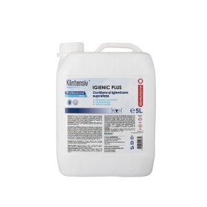 Klintensiv Igienic Plus 5L, detergent concentrat cu rol igienizant pe baza de clor