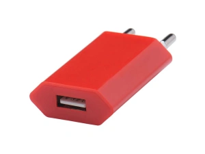 incarcator retea telefon mobil,rosu 220v/5v