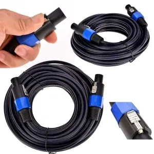 Set de cabluri Speakon 5m fiecare cablu difuzor