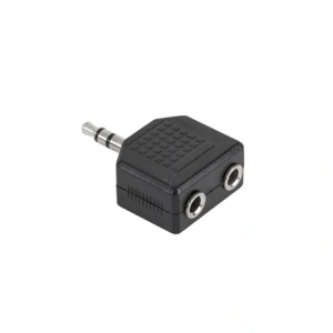 Adaptor Jack 3.5 mm Tata - 2 x 3.5 mm Mama