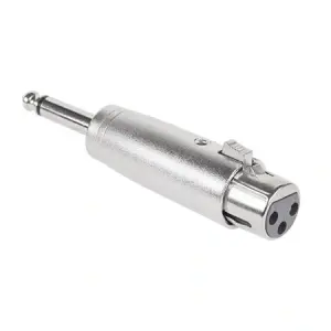 Adaptor jack 6.3 tata-xlr mama mono metal