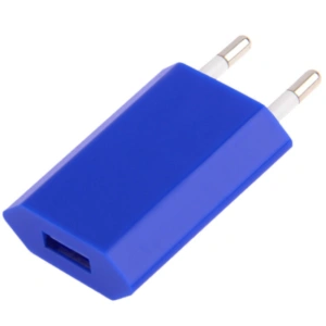 INCARCATOR RETEA TELEFON MOBIL,ALBASTRU 220V/5V
